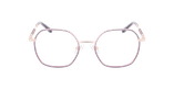 Lunettes de vue femme MAGIC254 violet/rose - Vue de face