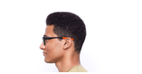 Lunettes de vue homme MAGIC 188 bleu/orange - Vue de face