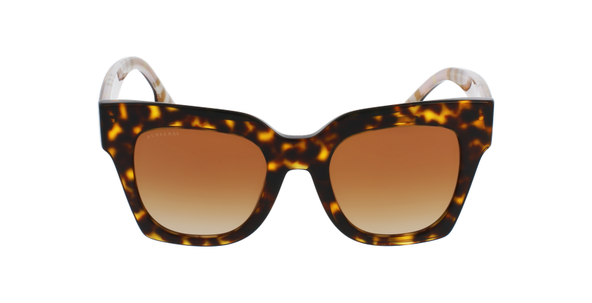 Lunettes de soleil femme BE4364 écaille - Vue de face