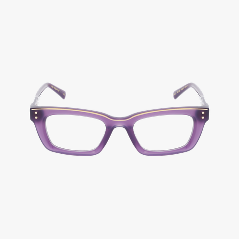 Lunettes de vue femme CARACTERES FIL D'OR CREATIVE violet