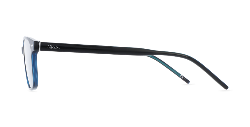 Lunettes de vue enfant MAGIC SAMSON noir/turquoise - Vue de face