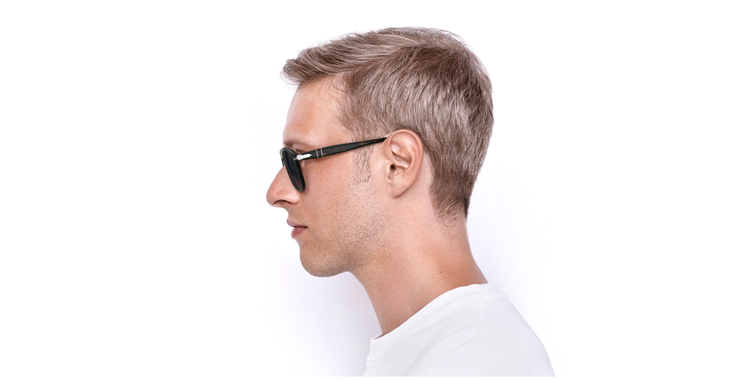 Lunettes de soleil homme PO0649 écaille - Vue de côté