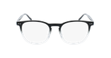 Lunettes de vue homme MAGIC ARNO noir/blanc - Vue de face