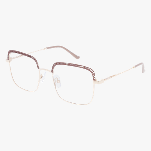 Lunettes de vue femme MAGIC294 marron/dorée