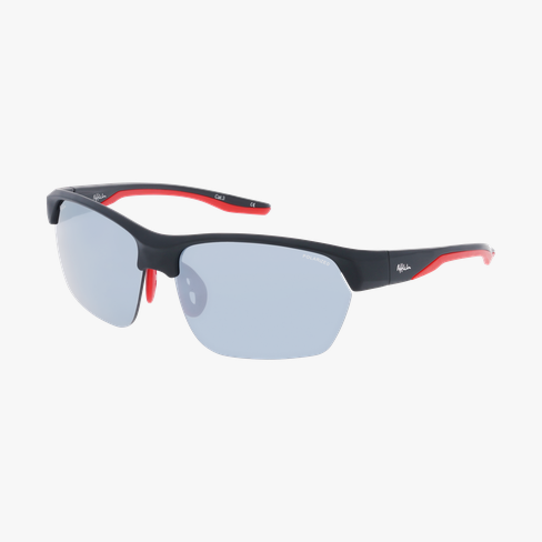 Lunettes de soleil LANGLEY POLARIZED noir/rouge