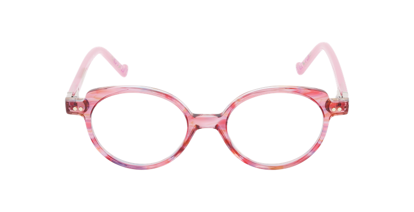 Lunettes de vue enfant T&C4 rose - Vue de face