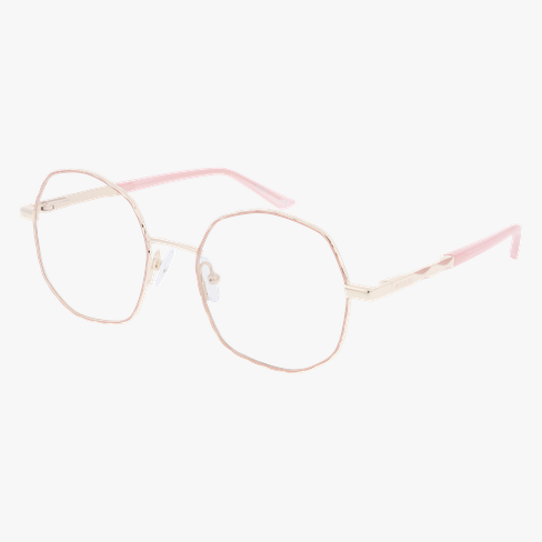 Lunettes de vue femme MAGIC290 rose/dorée