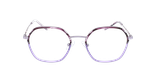 Lunettes de vue femme MAGIC 187 violet/violet dégradé - Vue de face