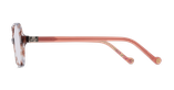 Lunettes de vue enfant T&C5 rose - Vue de face