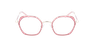 Lunettes de vue femme MAGIC221 rose/dorée