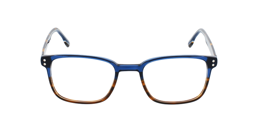 Lunettes de vue homme MAGIC210 bleu - Vue de face