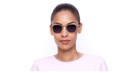 Lunettes de vue FORTY solaire Rose +2.50 rose - Vue de face