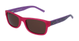 Lunettes de soleil enfant SAE5940 rose/violet - Vue de face