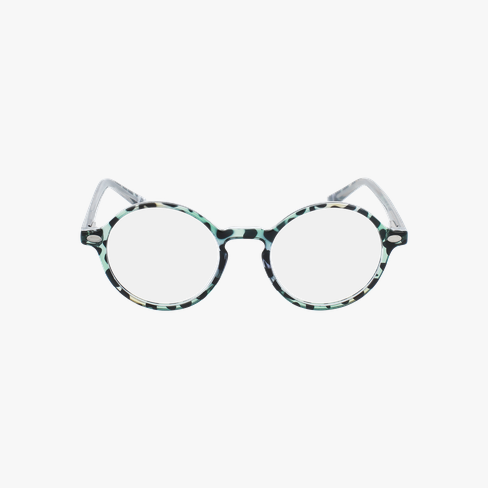 Lunettes de vue enfant MAGIC DARCY écaille/vert Vue de face