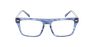 Lunettes de vue homme CARACTÈRES CURIEUX bleu/bleu cristal