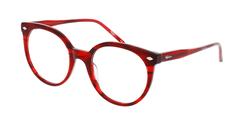 Lunettes de vue femme MAGIC 166 rouge - Vue de face