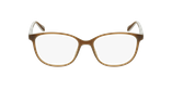 Lunettes de vue femme RZERO1 marron - Vue de face