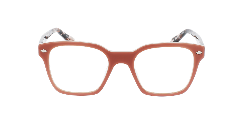 Lunettes de vue femme MAGIC 167 rose/écaille - Vue de face