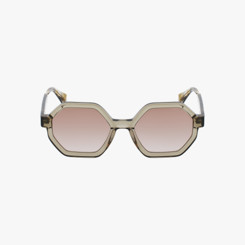 Lunettes de soleil femme SHIRLEY 6455 gris Vue de face