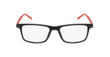 Lunettes de vue homme MAGIC DAMIEN noir/rouge - Vue de face