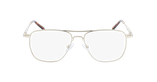 Lunettes de vue homme MAGIC ACHILLE dorée - Vue de face