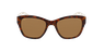 Lunettes de soleil femme CARISSA beige/écaille