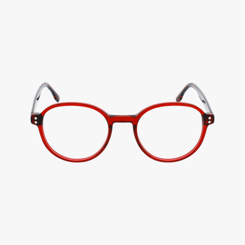 Lunettes de vue femme MAGIC203 rouge Vue de face