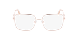 Lunettes de vue femme GU2953 dorée/rose - Vue de face