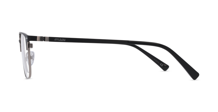 Lunettes de vue homme NATHEO noir - Vue de face