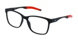 Lunettes de vue homme MAGIC 189 noir/rouge - Vue de face