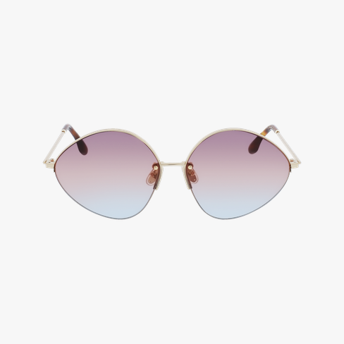 Lunettes de soleil femme VB220S dorée/violet Vue de face