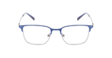 Lunettes de vue homme NATHEO bleu - Vue de face