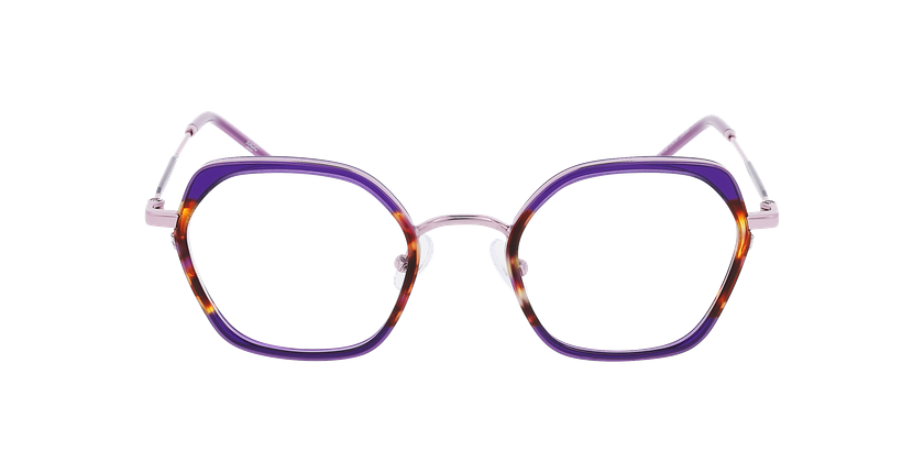 Lunettes de vue femme MAGIC221 violet - Vue de face