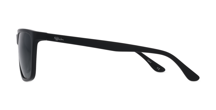 Lunettes de soleil homme ELIOT noir - Vue de face