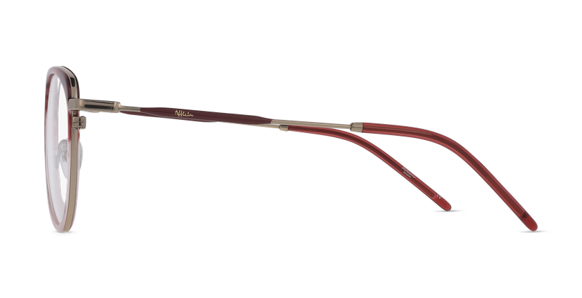 Lunettes de vue femme MAGIC224 rose/dorée - Vue de face