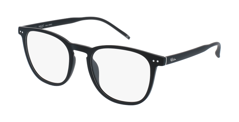 Lunettes de vue homme MAGIC ARNO noir - Vue de face