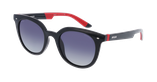 Lunettes de soleil femme KENORA POLARIZED noir/rouge - Vue de face