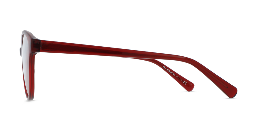 Lunettes de vue femme RZERO 34 rouge - Vue de face