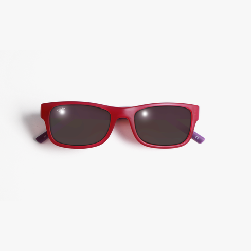 Lunettes de soleil enfant SAE5940 rose/violet Vue de face