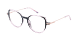 Lunettes de vue femme MAGIC249 rose - Vue de face