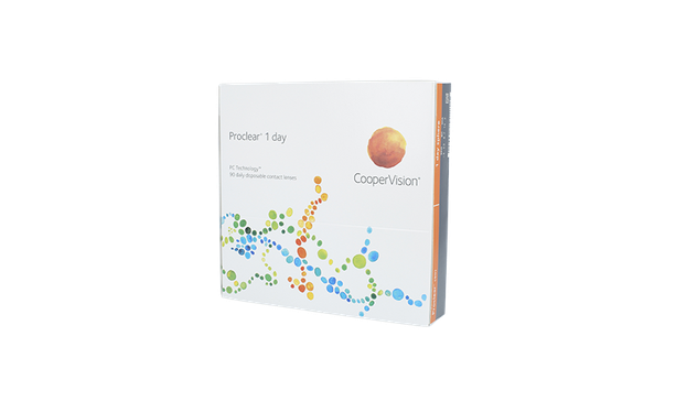 Lentilles de contact Proclear® 1day 90L - Vue de face