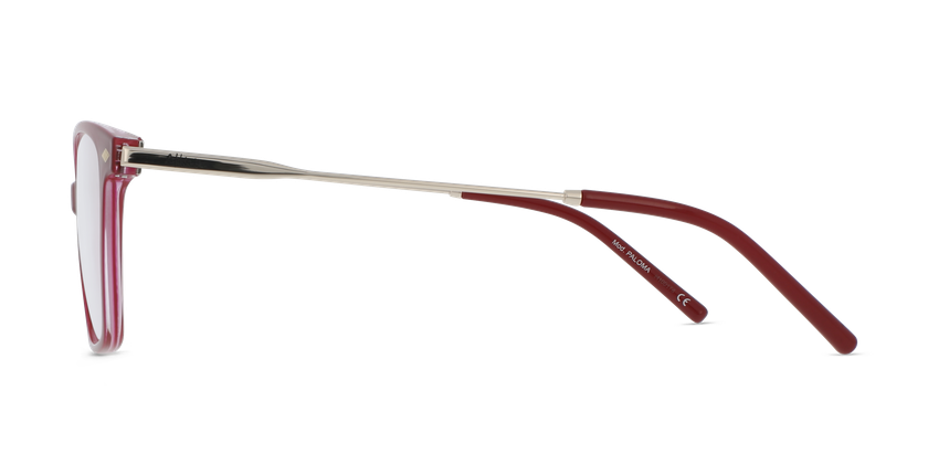 Lunettes de vue femme MAGIC PALOMA rouge - Vue de face