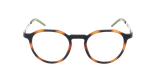 Lunettes de vue homme MAGIC271 écaille/vert - Vue de face