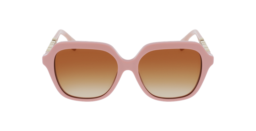 Lunettes de soleil femme BE4389 rose - Vue de face