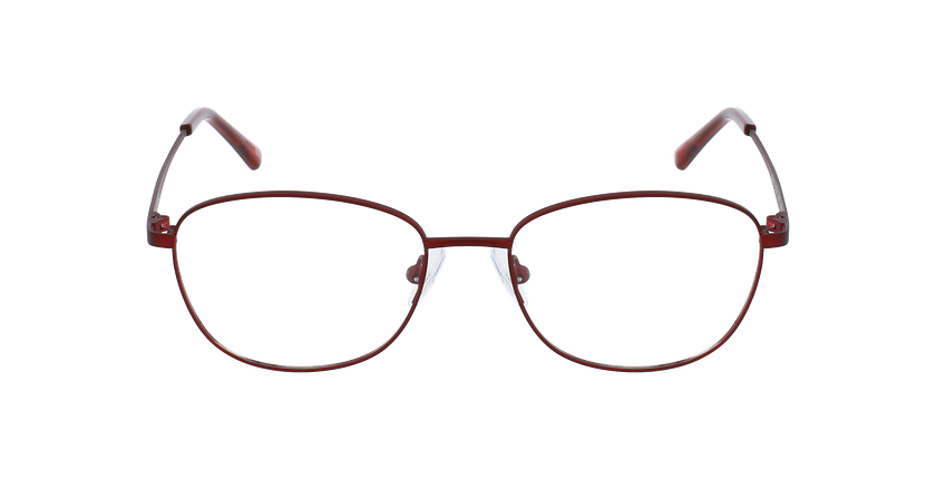 Lunettes de vue femme RZERO 33 rouge - Vue de face