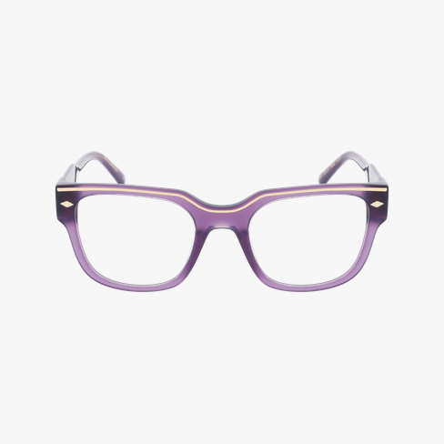 Lunettes de vue femme CARACTERES FIL D'OR AUDACIEUSE violet