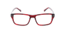 Lunettes de vue homme CARACTÈRES ALTRUISTE rouge