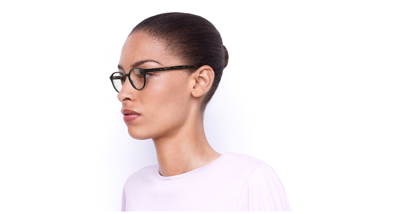 Lunettes de vue femme RZERO3 écaille - vue de 3/4