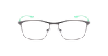 Lunettes de vue homme MAGIC241 gun/vert - Vue de face