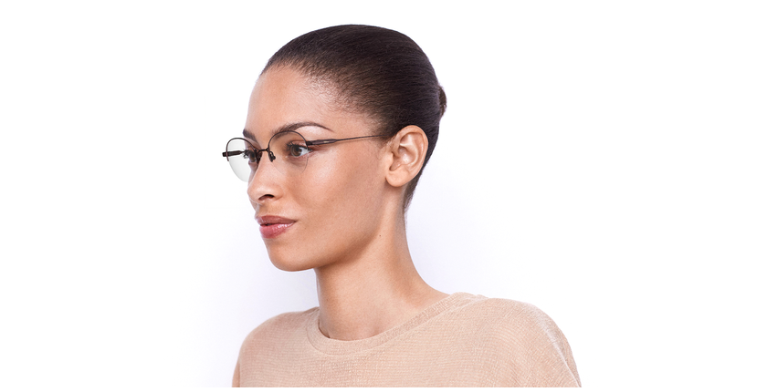 Lunettes de vue femme MAGIC 168 rose - Vue de face